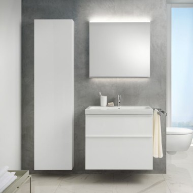 Geberit iCon fürdőszobai termékcsalád, fehér színben