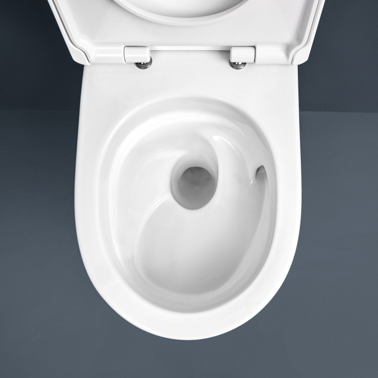 Geberit Selnova TurboFlush technológia optimalizált hidraulikával Geberit Selnova TurboFlush technológia optimalizált hidraulikával