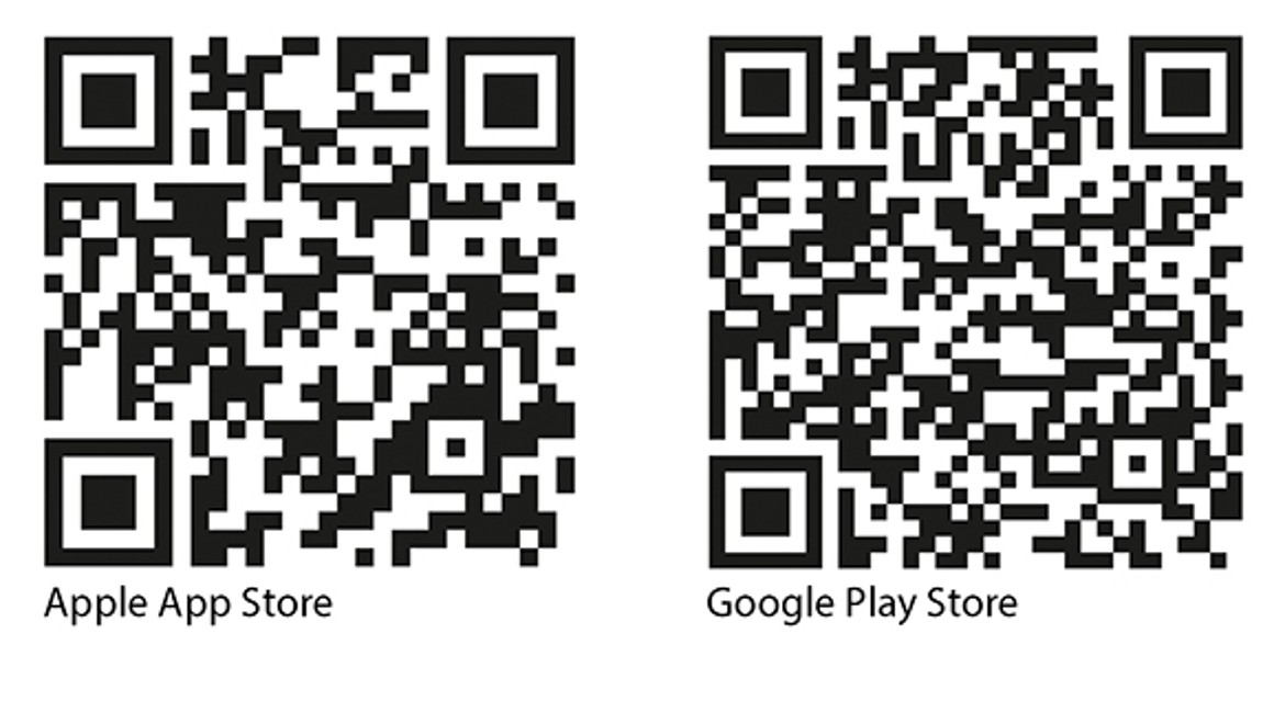 QR-kód az iOS Geberit Home App és az Android Geberit Home App alkalmazásokhoz