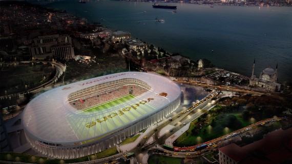 Vodafone Arena, Isztambul, Törökország (© DB Architecture & Consulting)