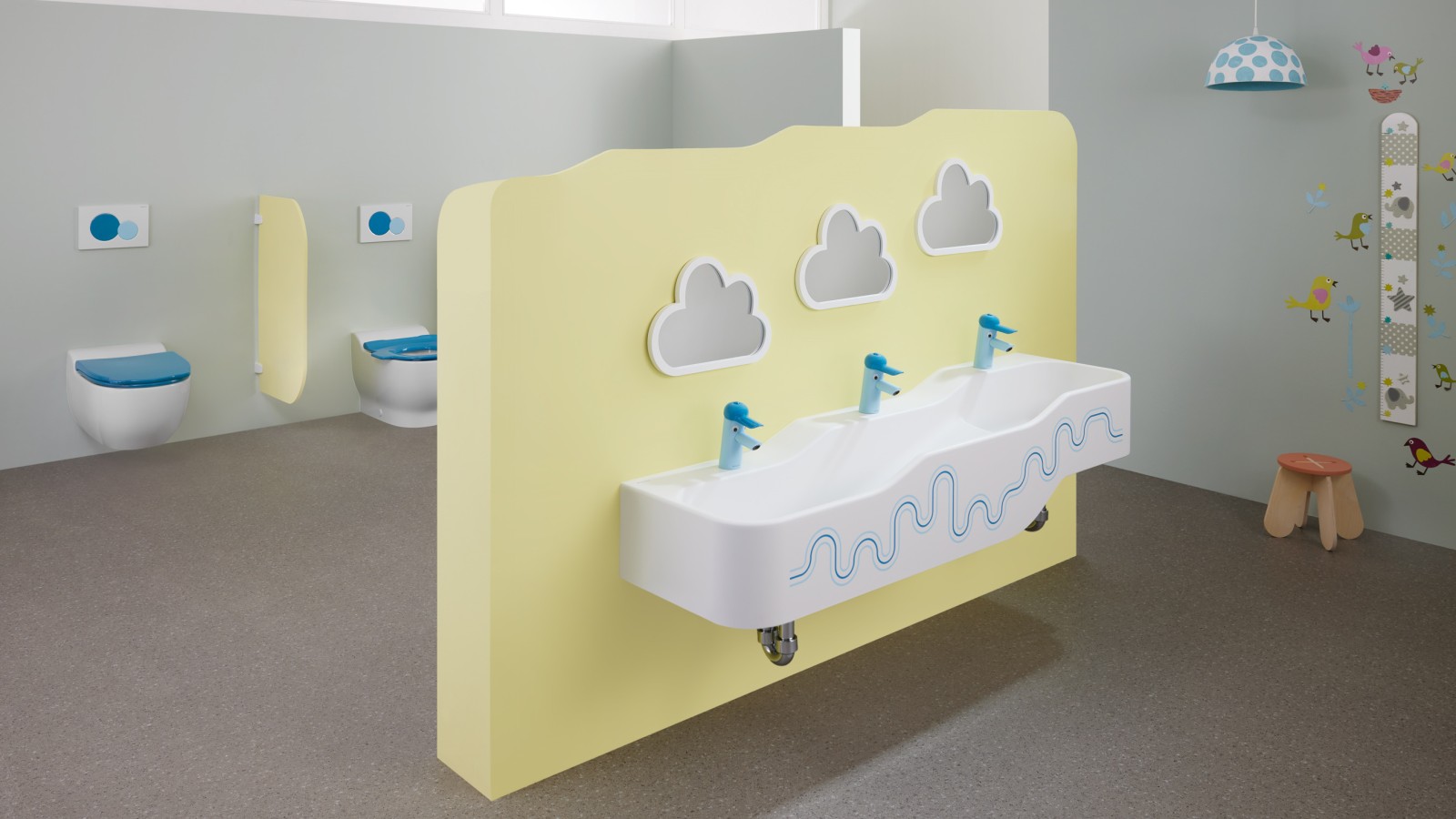 Geberit Bambini játszó- és mosakodó hely Geberit Bambini játszó- és mosakodó hely