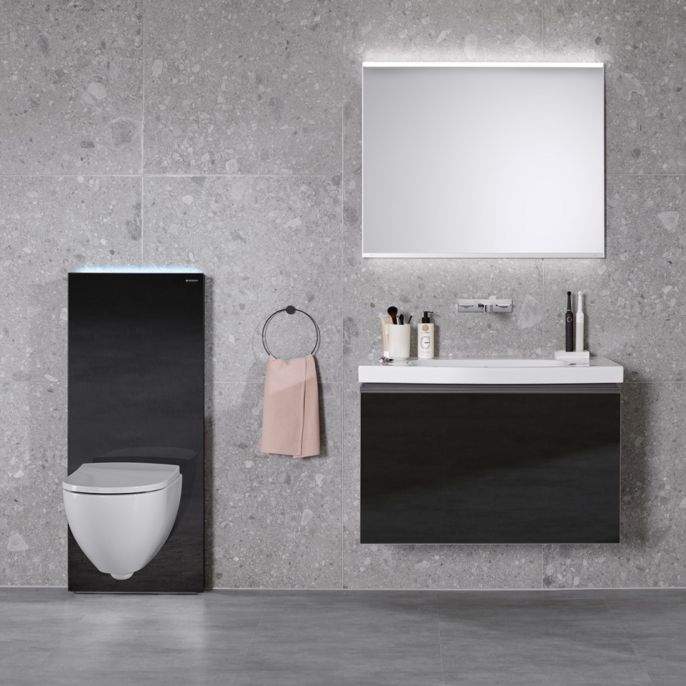 Monolith Plus Geberit Acanto fürdőszobai termékcsaláddal