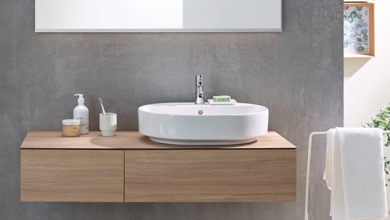 Geberit VariForm pultra ültethető mosdók