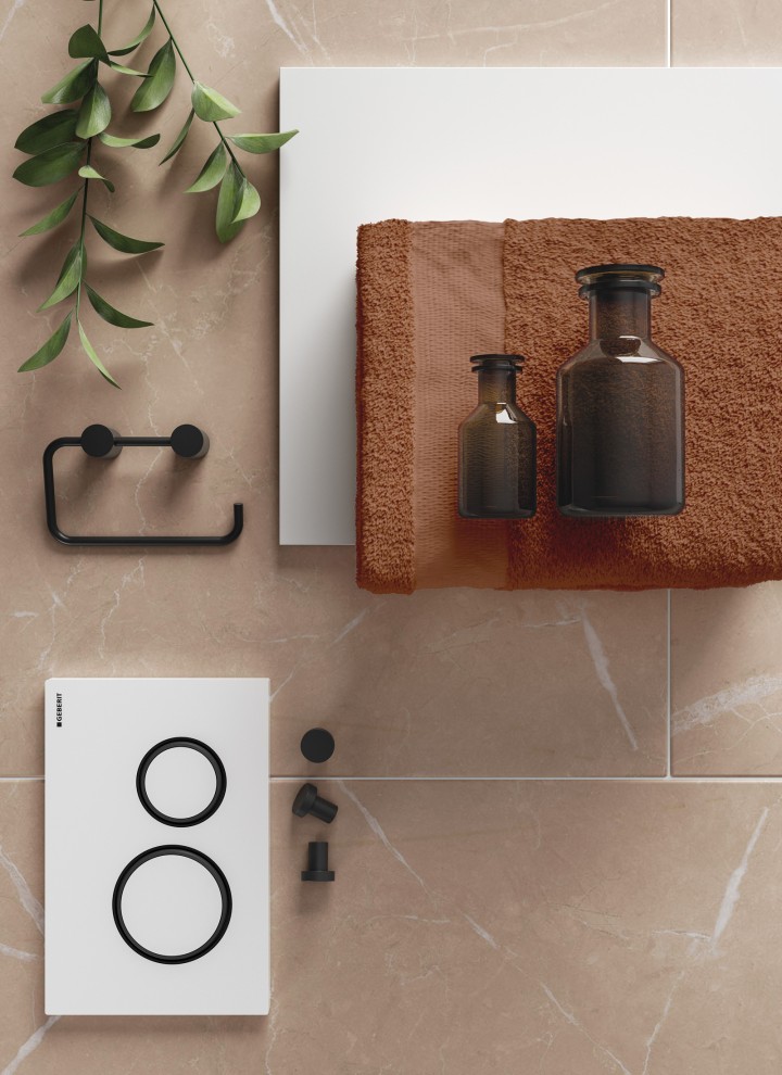 Fürdőszobatrend 2025: Barna árnyalatok a fürdőszobában Fürdőszobatrend 2025: Barna árnyalatok a fürdőszobában