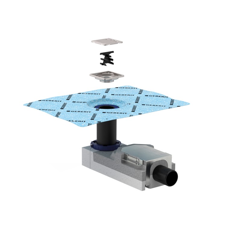 Geberit beépítőkészlet padlóösszefolyóhoz