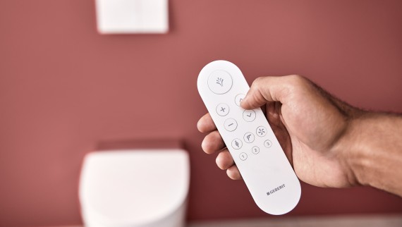 Távirányító a Geberit AquaClean Mera higiéniai berendezéshez Távirányító a Geberit AquaClean Mera higiéniai berendezéshez