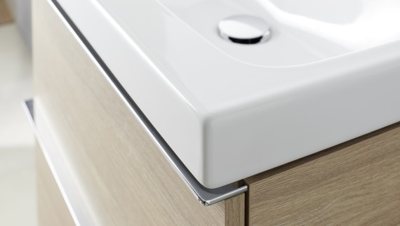 Bútorba süllyeszthető mosdó a Geberit iCon fürdőszobai termékcsaládból