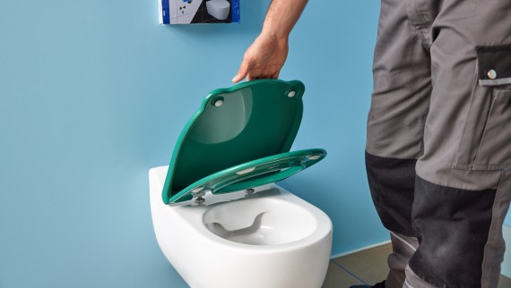 Geberit Bambini WC-ülőke puha zárómechanizmussal Geberit Bambini WC-ülőke puha zárómechanizmussal