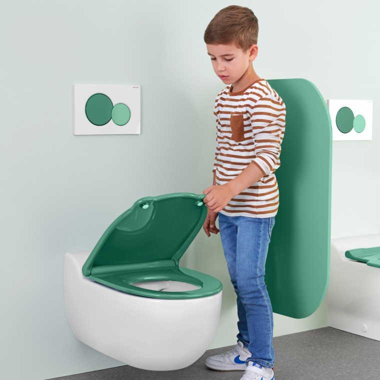 Geberit Bambini fali WC gyerekeknek Geberit Bambini fali WC gyerekeknek