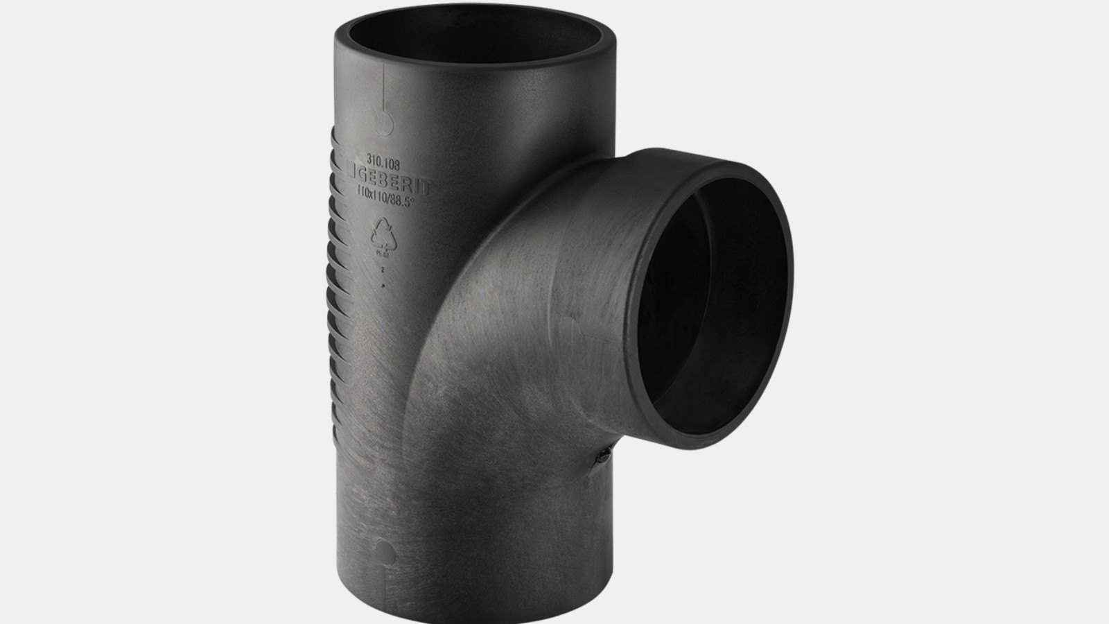 Geberit Silent-db20 88.5°-os íves elágazó idom Geberit Silent-db20 88.5°-os íves elágazó idom