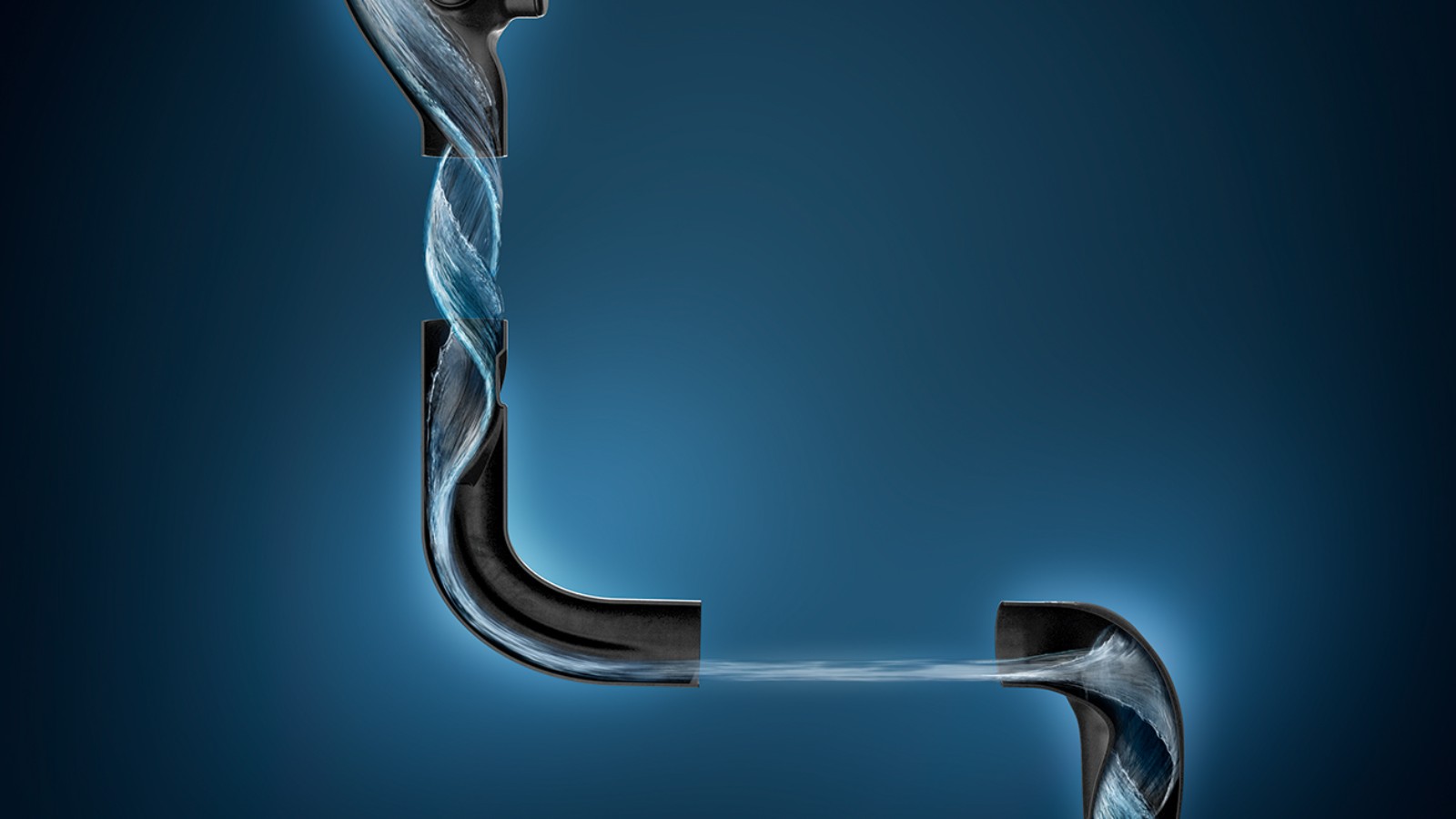 A helytakarékos Geberit SuperTube vízelvezető rendszer A helytakarékos Geberit SuperTube vízelvezető rendszer