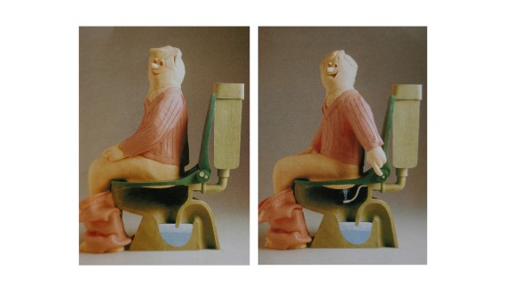 Geberit AquaClean gyurmafigurák Geberit AquaClean gyurmafigurák