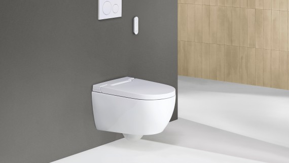 Geberit AquaClean Alba Sigma20 távirányítóval Geberit AquaClean Alba Sigma20 távirányítóval