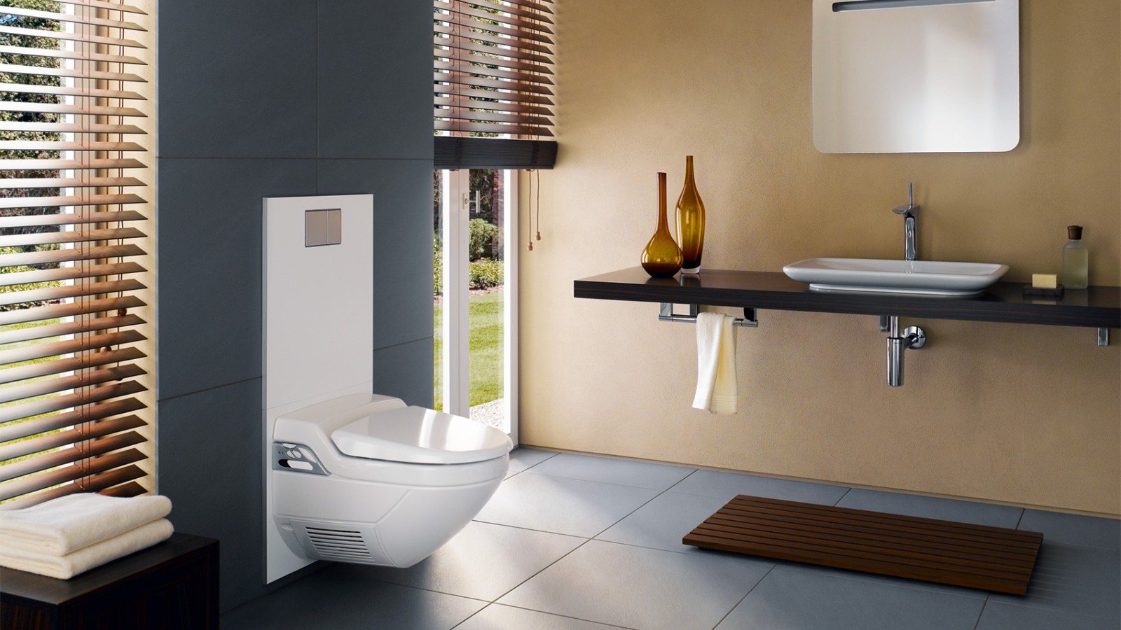 A 90-es éveket vizuális szempontból a nyugalom időszakának hívhatjuk – cserében megnőtt a fürdőszobák alapterülete A 90-es éveket vizuális szempontból a nyugalom időszakának hívhatjuk – cserében megnőtt a fürdőszobák alapterülete