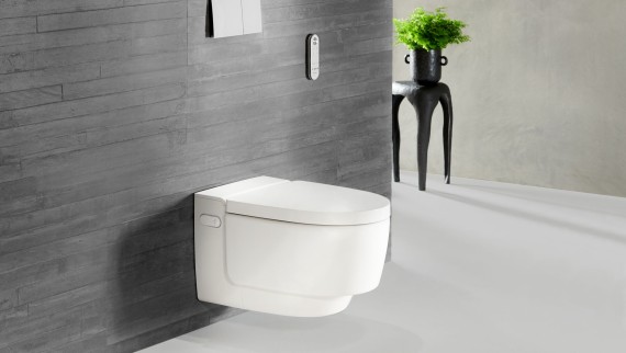 Geberit AquaClean Mera, fehér, Sigma70 működtetőlappal