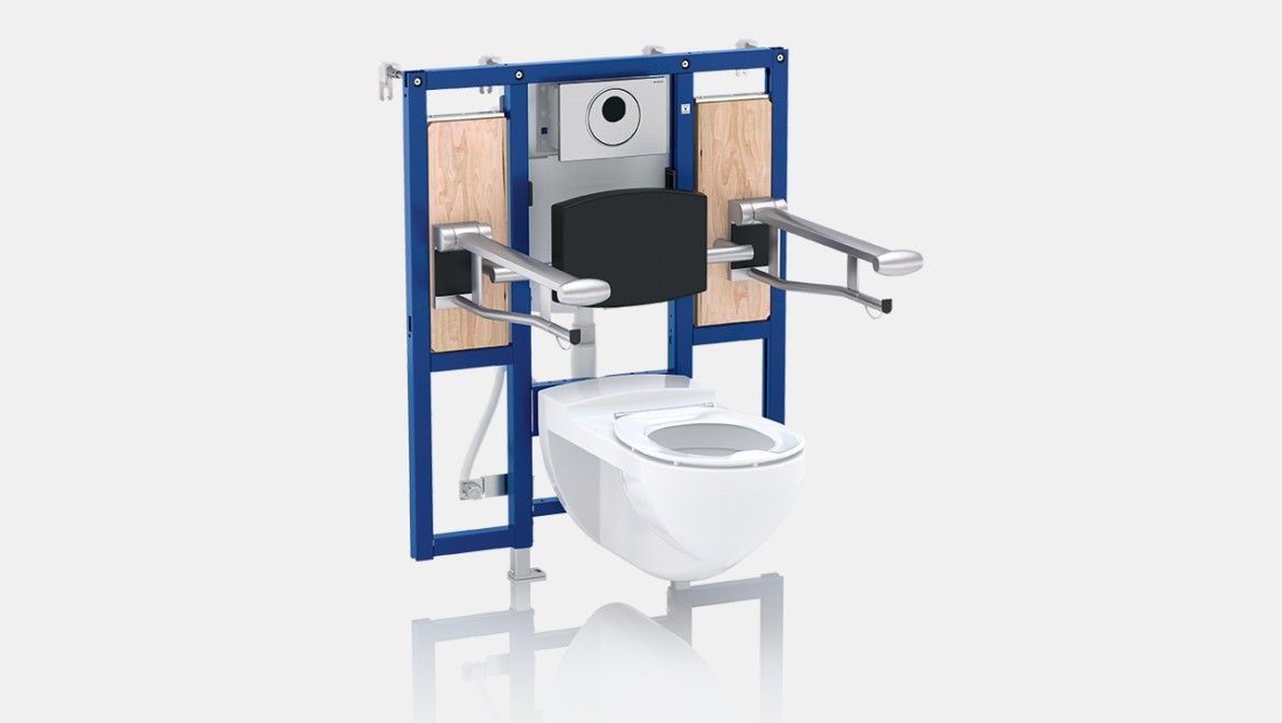 Geberit Duofix akadálymentes speciális elem fali WC-khez