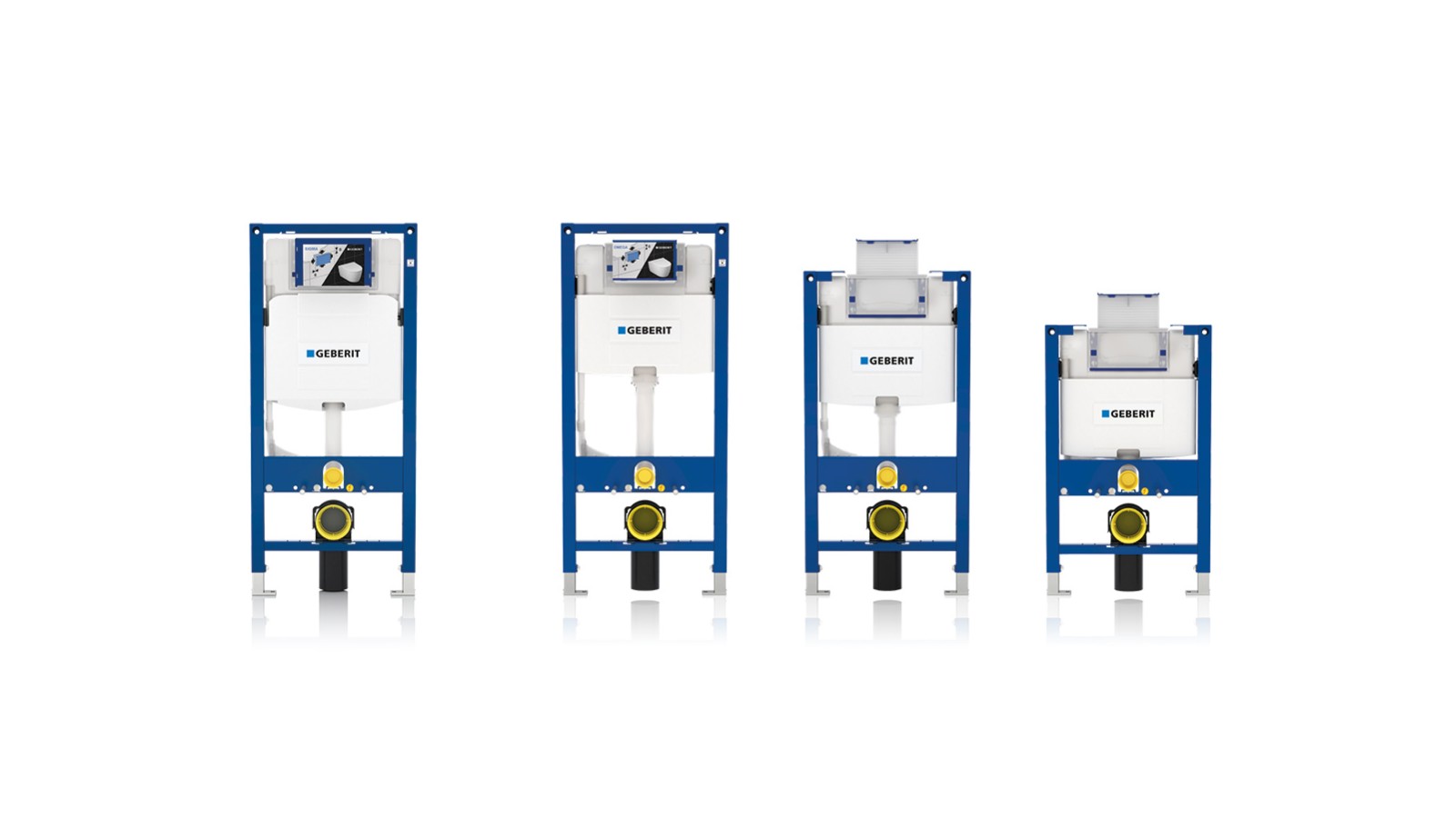 Geberit Omega, Geberit Sigma és Geberit Duofix telepítési rendszerek