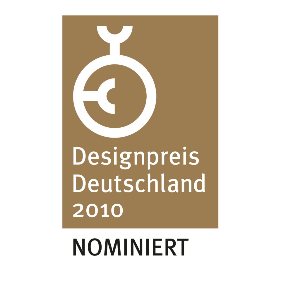 Nevezés a német design-díjra 2010-ben