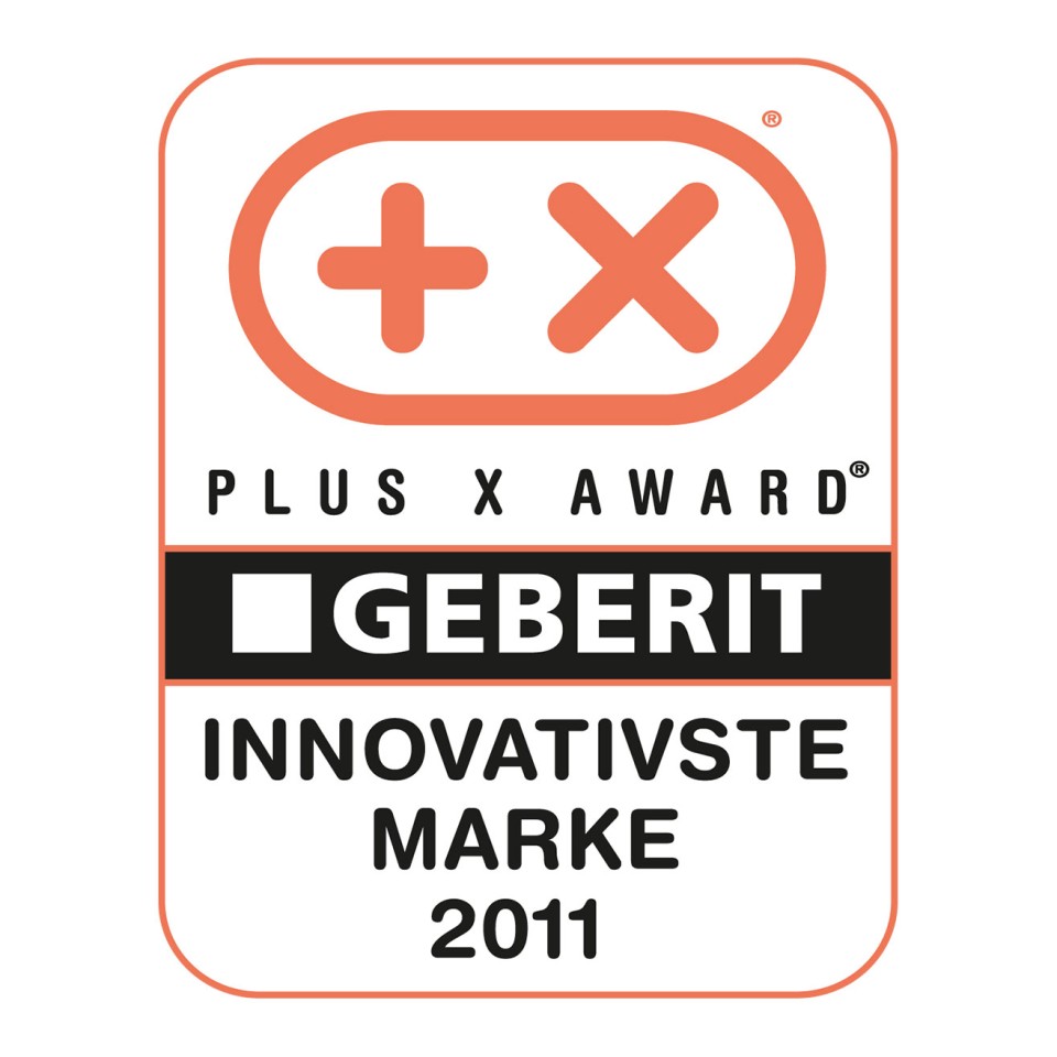 Plus X Award a Geberitnek mint a leginnovatívabb márkának
