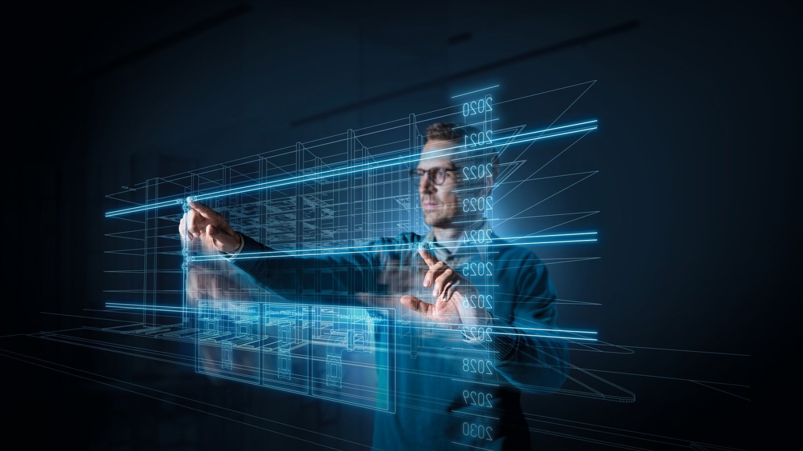 Tervező a képernyő előtt Tervező a képernyő előtt