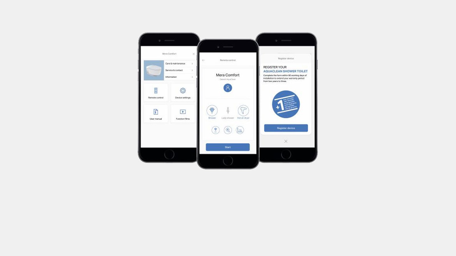 Geberit Home oldalai Geberit Home oldalai