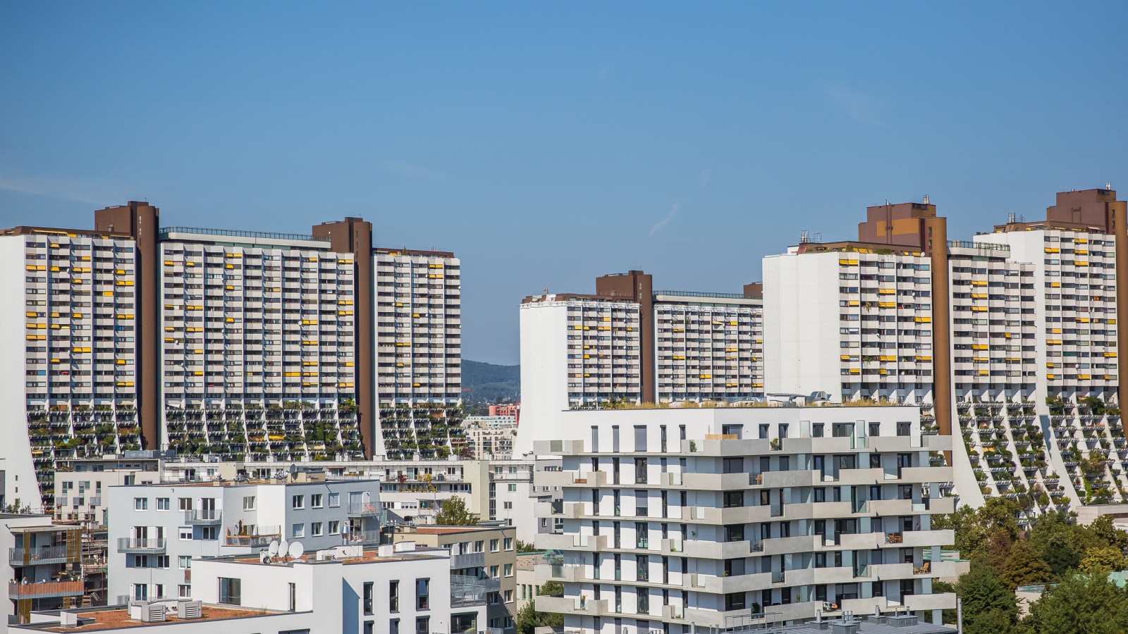 Az Alt-Erlaa szociális lakóparkban több mint 3200 lakás található (© Agata Kadar – stock.adobe.com)