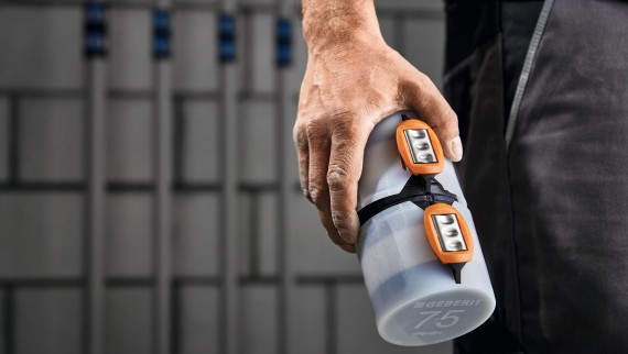 A Geberit FlowFit a StartBlock moduláris épületekbe van beépítve (© Geberit)