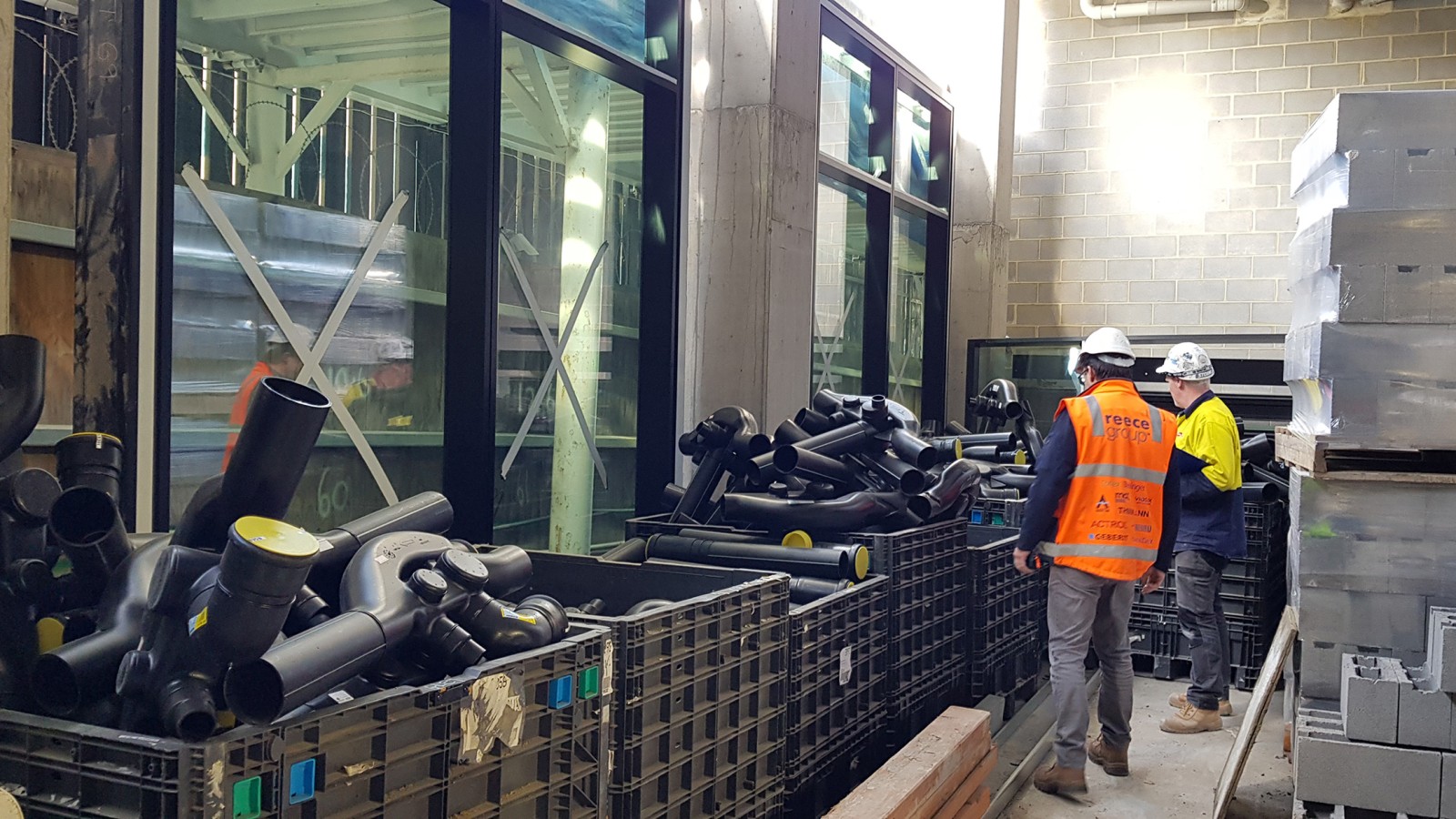 A Melbourne Connect víztelenítését a Geberit SuperTube végzi (© Peter Casamento, Marc Williams) A Melbourne Connect víztelenítését a Geberit SuperTube végzi (© Peter Casamento, Marc Williams)