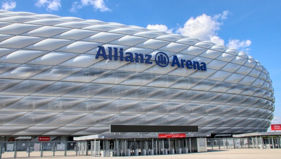 Allianz Arena, München, Németország (© Pixabay)