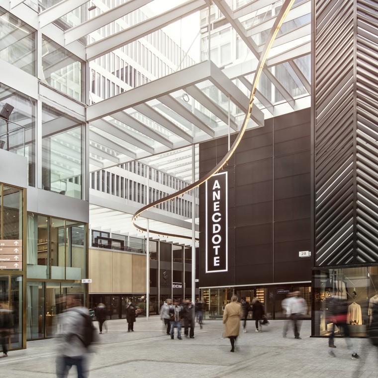 A zürichi The Circle belülről (© Flughafen Zürich AG) A zürichi The Circle belülről (© Flughafen Zürich AG)