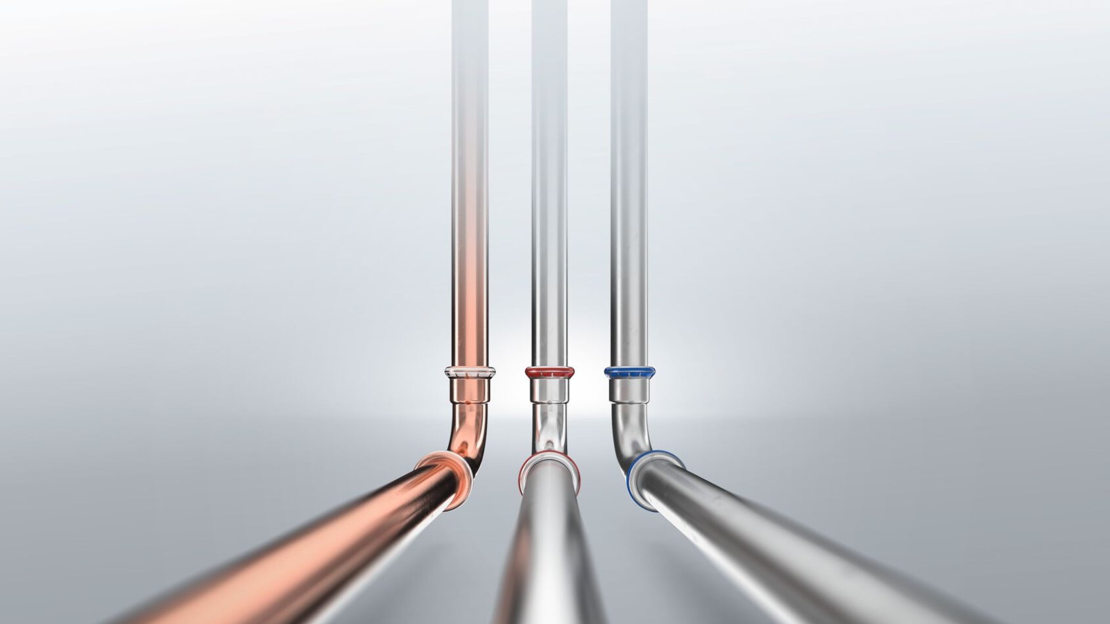 Mapress szénacél, Mapress rozsdamentes acél és Mapress réz Mapress szénacél, Mapress rozsdamentes acél és Mapress réz