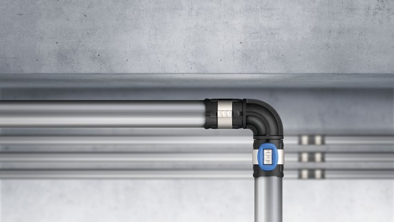 Geberit többrétegű acél nyomócsővezetéki rendszer