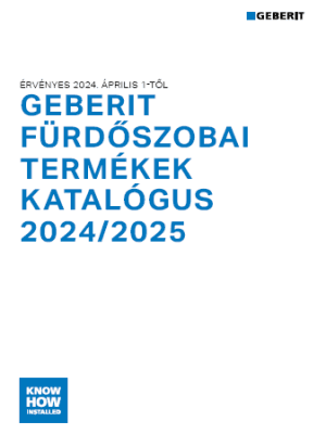 Geberit fürdőszobai termékek katalógus 2026/2027 Geberit fürdőszobai termékek katalógus 2026/2027