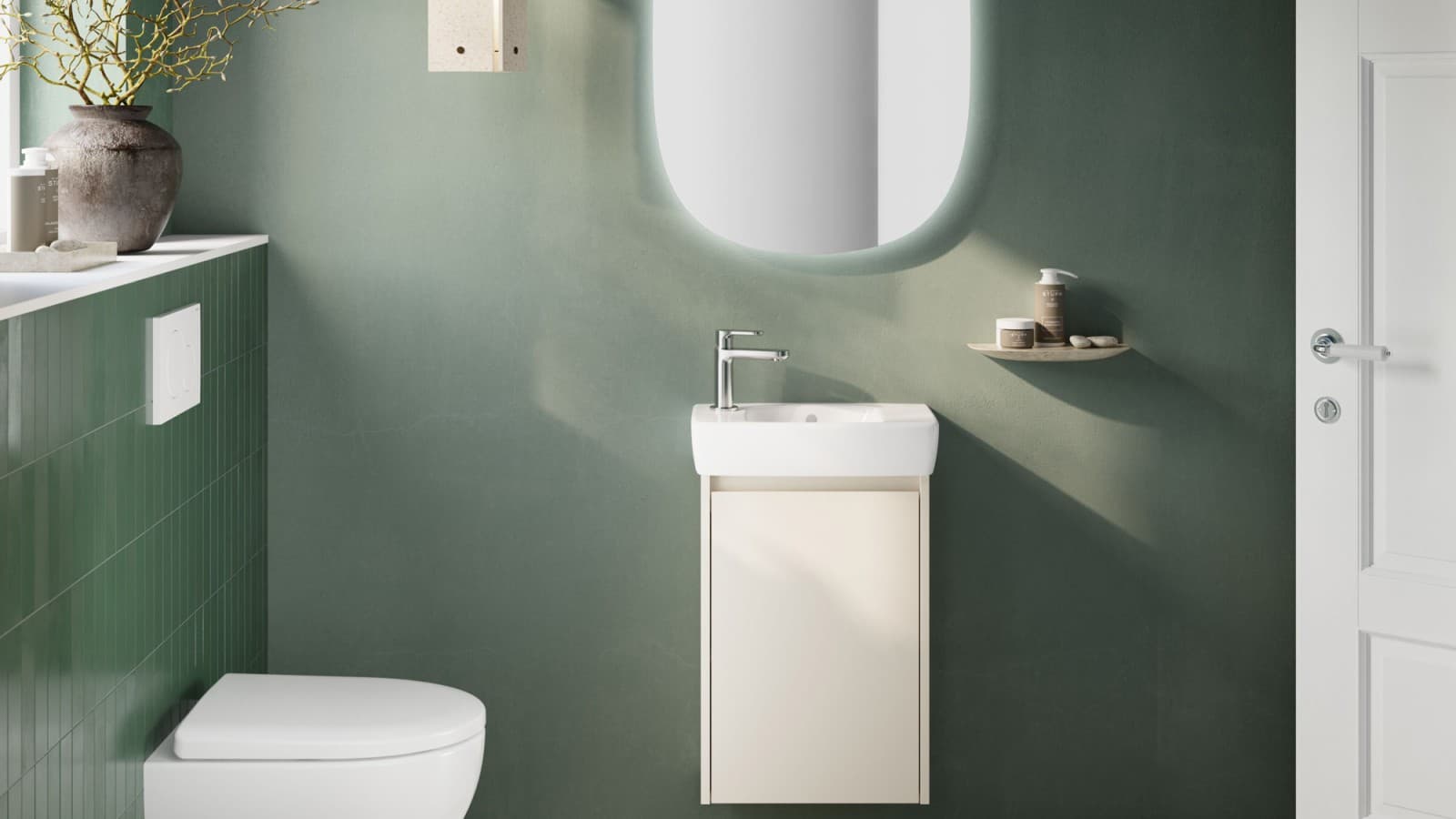 A Geberit Selnova Compact sorozat kompakt fürdőszobabútorai A Geberit Selnova Compact sorozat kompakt fürdőszobabútorai