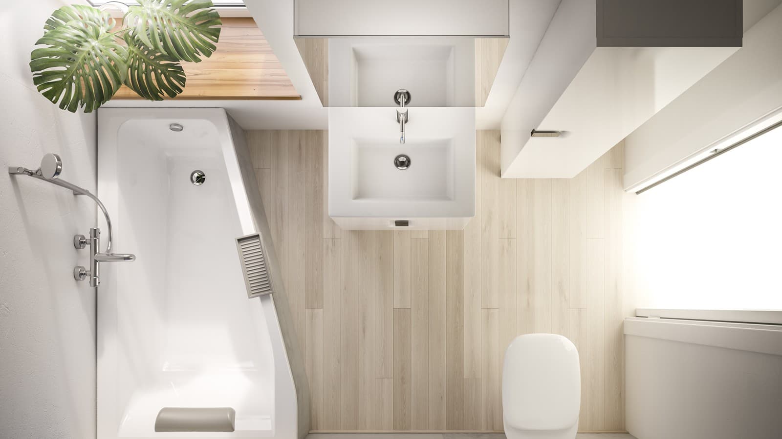 Fürdőszoba kis alaprajzzal Fürdőszoba kis alaprajzzal