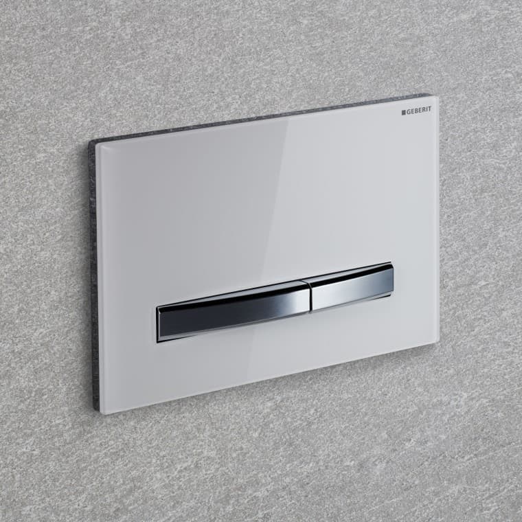 Fehér Geberit Sigma50 Square működtetőlap Fehér Geberit Sigma50 Square működtetőlap