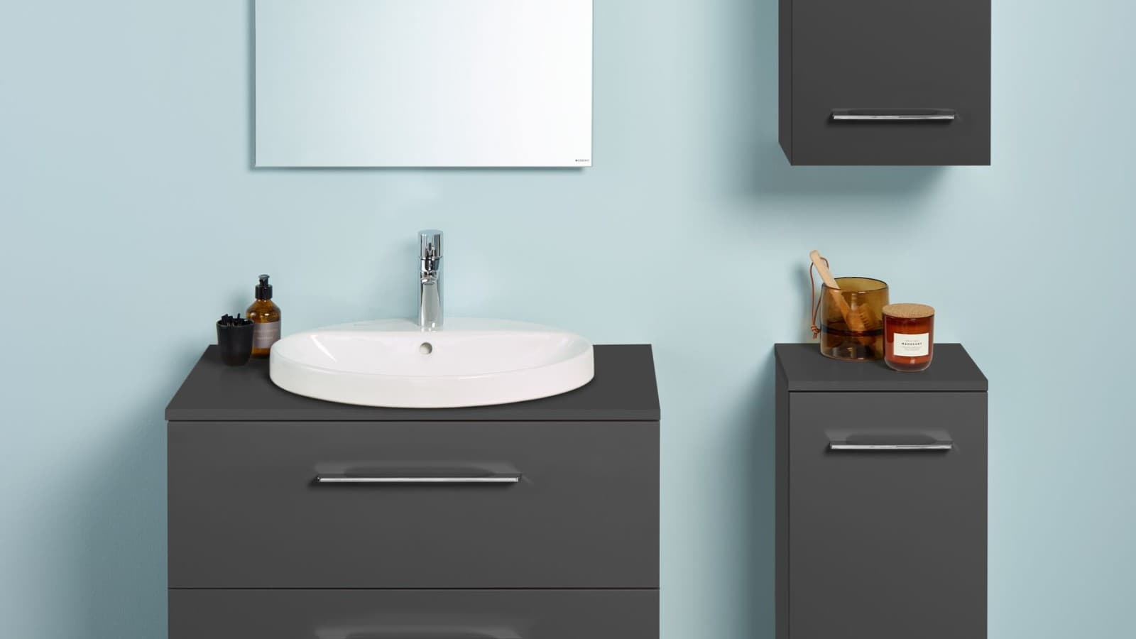 Option Basic 40 cm-es tükör Selnova fürdőszobai sorozattal Option Basic 40 cm-es tükör Selnova fürdőszobai sorozattal