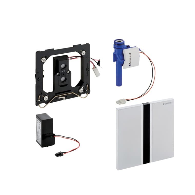 Érintésmentes vizeldeöblítés-szabályozás a hálózati működéshez Érintésmentes vizeldeöblítés-szabályozás a hálózati működéshez