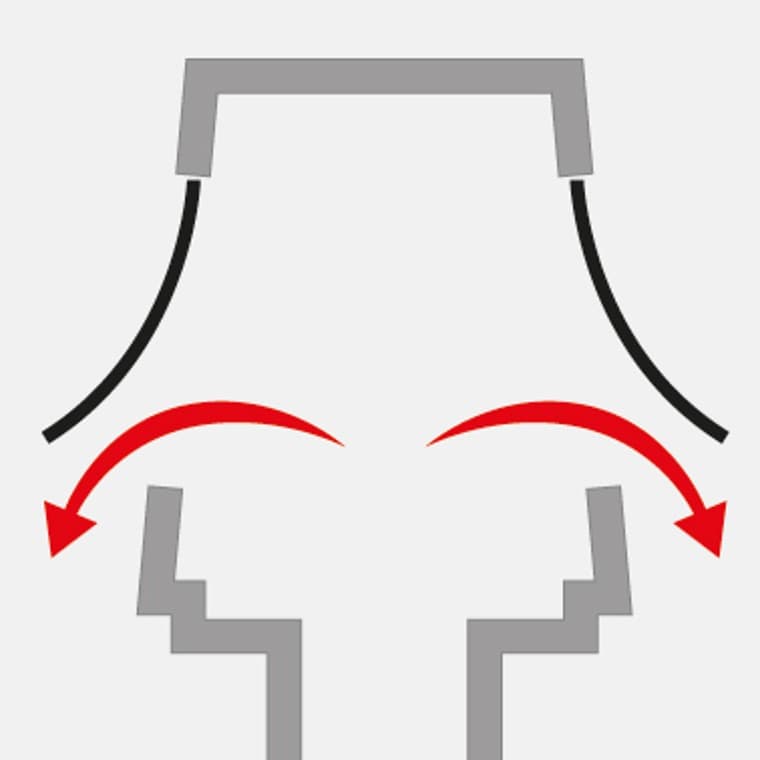 A csatornahálózat magas túlnyomása szintén a membránok kinyílásával kompenzálható. A csatornahálózat magas túlnyomása szintén a membránok kinyílásával kompenzálható.