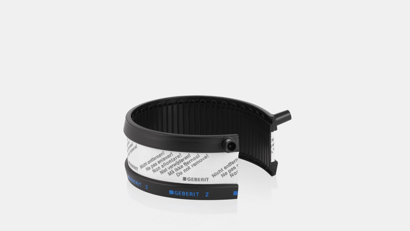 Geberit Pluvia: Fixpontok rögzítése a Geberit elektromandzsetta segítségével Geberit Pluvia: Fixpontok rögzítése a Geberit elektromandzsetta segítségével