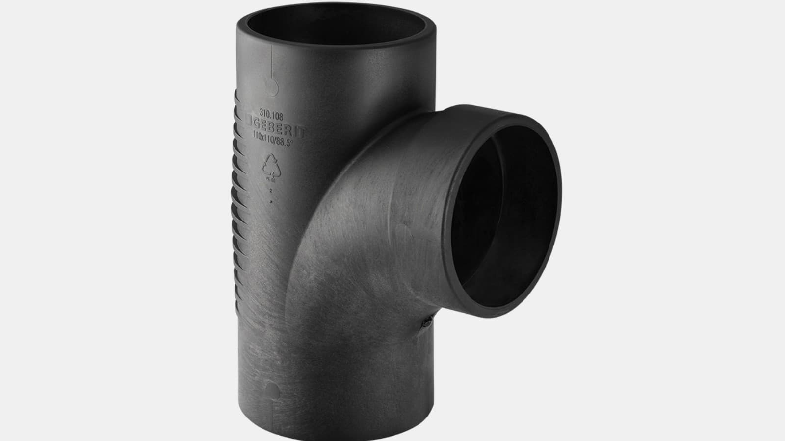 Geberit Silent-db20 88.5°-os íves elágazó idom Geberit Silent-db20 88.5°-os íves elágazó idom