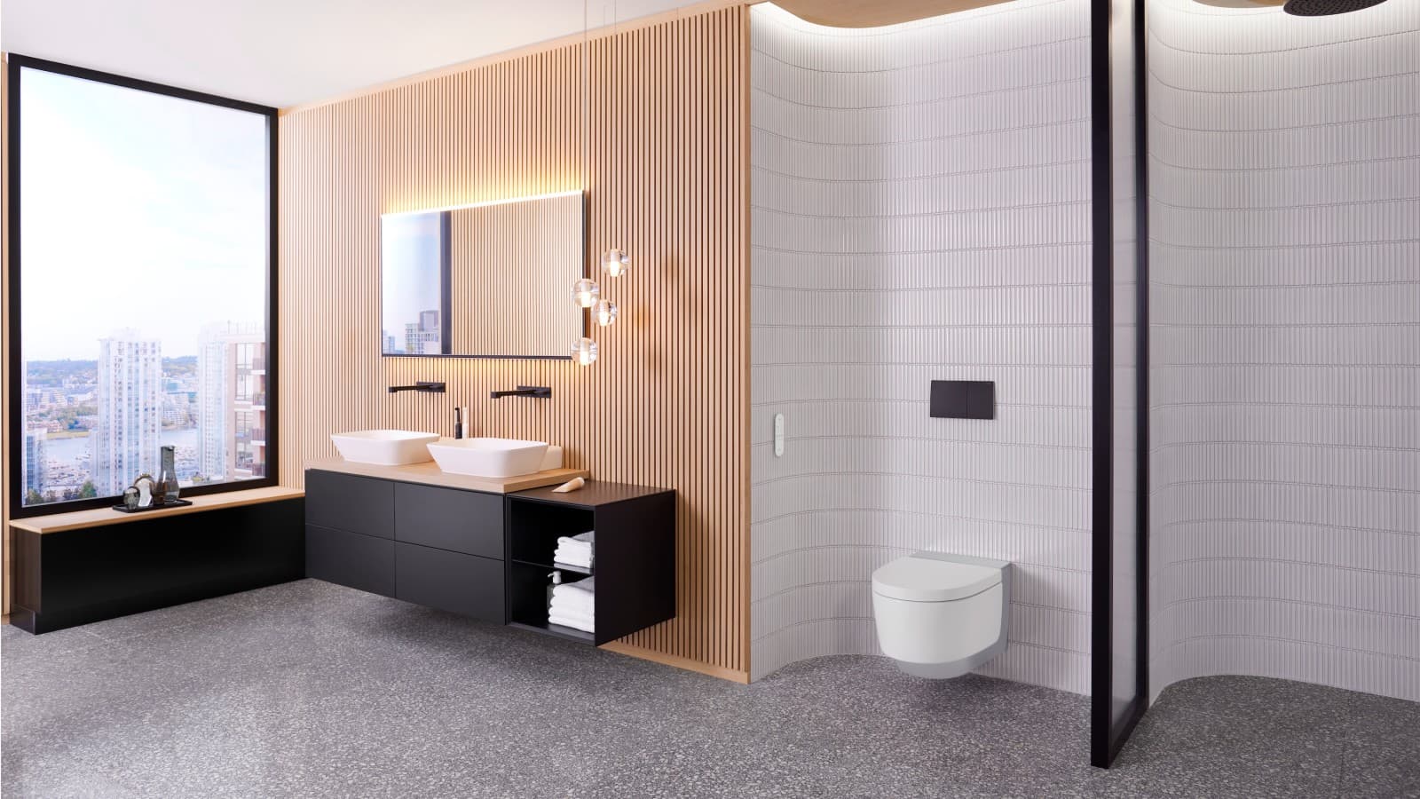 Geberit AquaClean Mera krómban Geberit AquaClean Mera krómban