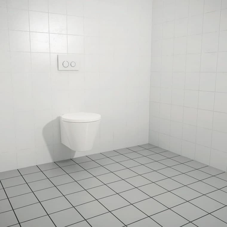 Szaniterek felszerelése a készre burkolt falra Szaniterek felszerelése a készre burkolt falra