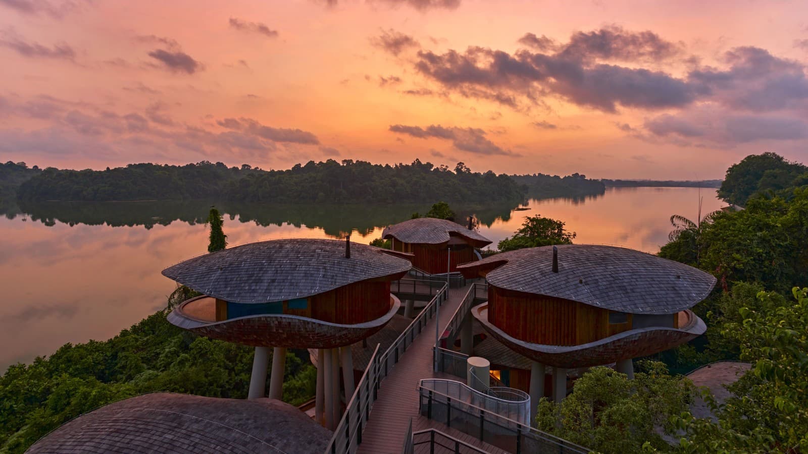 A Mandai Rainforest Resort magházai (© Banyan Tree) A Mandai Rainforest Resort magházai (© Banyan Tree)
