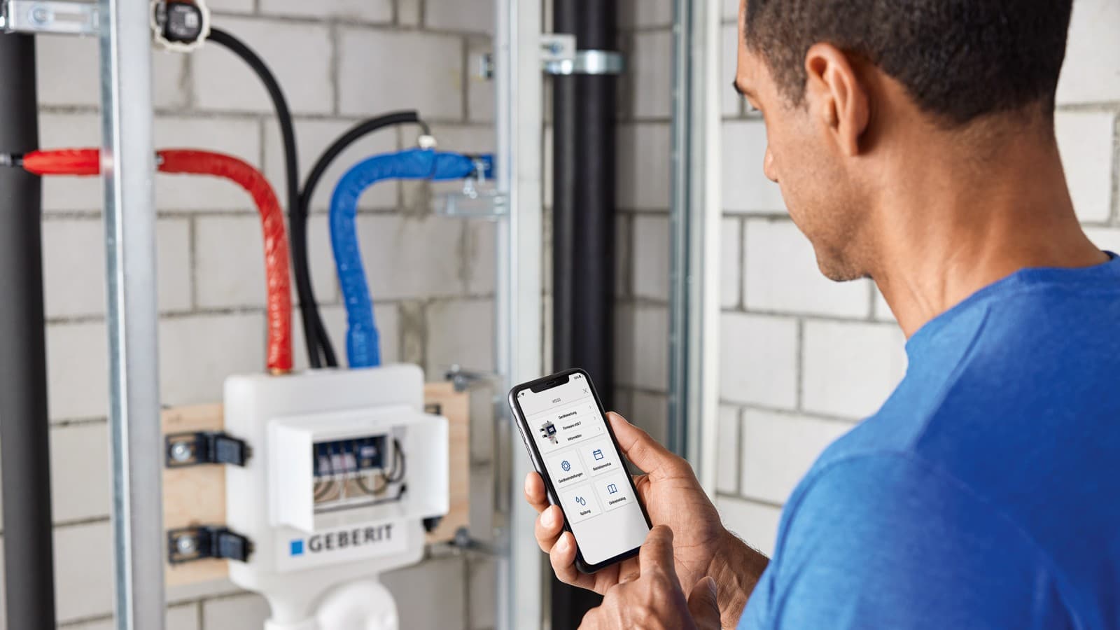 Távkarbantartás Geberit Connect-en keresztül Távkarbantartás Geberit Connect-en keresztül