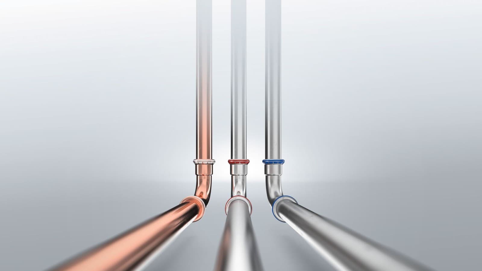 Mapress szénacél, Mapress rozsdamentes acél és Mapress réz Mapress szénacél, Mapress rozsdamentes acél és Mapress réz